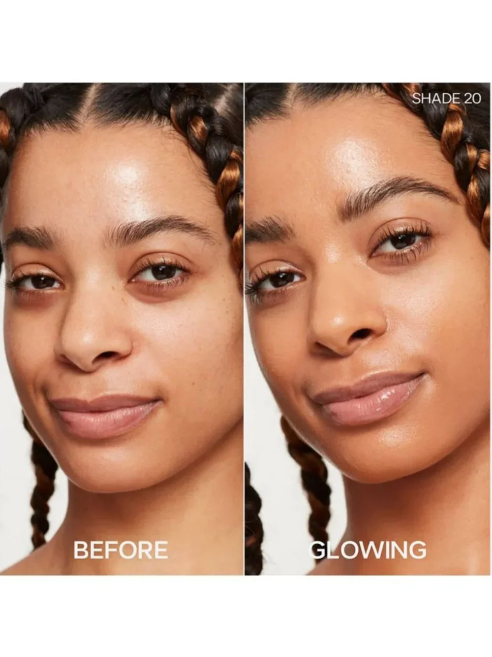 SAIE Glowy Super Skin Lightweight Luminous Foundation '20' NEW $40